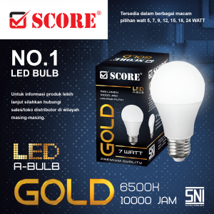 LED A-BULB GOLD